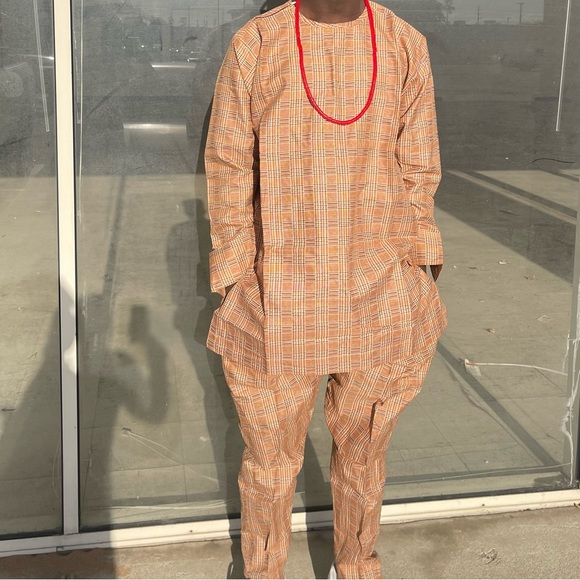 African clothing for men top and bottom Danshiki - Picture 4 of 5